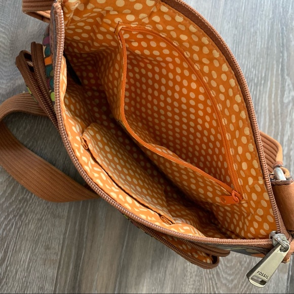Fossil Key-Per crossbody bag, multicolour pattern - Picture 8 of 16